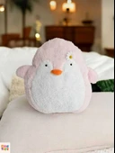 Sevimli Penguen Yastık Peluş Oyuncak – Yumuşak ve Konforlu Hediye Seçeneği - 4