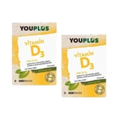 YouPlus Vitamin D3 400IU Oral Sprey 20 ml 2 Adet - 1