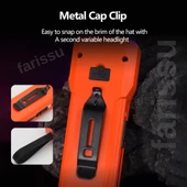 5000 mAh Powerbankli Bisiklet Lambası - 600 Lümen Çift Işık Kaynağı ve Dijital Gösterge ile Güvenli Sürüş - 7