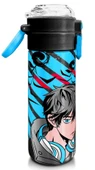 Coral High 500 ml Paslanmaz Çelik Okul Termosu/Suluk/Matara - Kız Çocuk - Siyah Mavi Anime Desenli - Sızdırma Yapmaz - 3