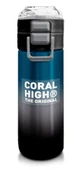 Coral High 500 ml Erkek Çocuk Pipetli Termos/Matara - Nefti Gri Renk Geçişli - Çift Kullanım Özelliği thumbnail 1
