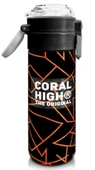 Coral High 500 ml Paslanmaz Çelik Okul Termosu/Suluk/Matara - Erkek Çocuk - Siyah Basketbol Baskılı - Sızdırma Yapmaz thumbnail 3