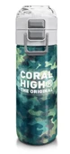 Coral High 500 ml Erkek Çocuk Pipetli Termos/Matara - Nefti Kamuflaj Desenli  - Çift Kullanım Özelliği thumbnail 1