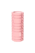 Delta Yüksek Yoğunlukta Orta Sert Deluxe Foam Roller Masaj Köpüğü Pilates Masaj Rulosu-PEMBE - 1