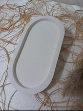 OVAL TABAK BÜYÜK BEYAZ thumbnail 4