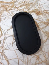 OVAL TABAK BÜYÜK SİYAH thumbnail 3