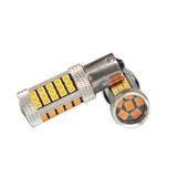 Premium Serisi Profesyonel P21W 1156 15W Tek Duy Led Ampul Turuncu Mercekli Ultra Parlak thumbnail 1