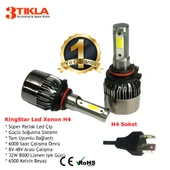 Mini Cooper R55 2008 Far Ampul H4 Beyaz Led Xenon 8000 Lümen thumbnail 2