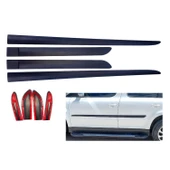 Ford C-Max II 2010-2019 Kırılmaz ABS Yan Kapı Koruma Çıtası Siyah 1. Kalite Yerli- thumbnail 1