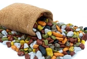 Dadak Lokum ve Kuruyemiş Çakıl Taşı Draje 200 g - 3