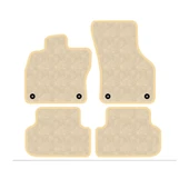 Renault Laguna 2 2000-2007 Lüks Halı Paspas Seti bej thumbnail 1