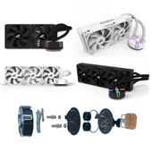 ZALMAN RESERATOR5-Z36-WH Soket Intel LGA 1700 ve AMD AM5 destekli, 360mm Sıvı bazlı İşlemci Soğutucusu thumbnail 2