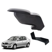 Dacia Logan Sedan 2012 Delmesiz Çelik Ayaklı Siyah Kolçak Kol Dayama thumbnail 1