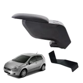 Fiat Grande Punto 2008 Delmesiz Çelik Ayaklı Siyah Kolçak Kol Dayama thumbnail 1