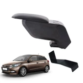 Hyundai i20 2018 Delmesiz Çelik Ayaklı Siyah Kolçak Kol Dayama thumbnail 1