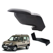 Renault Kangoo 2001 Delmesiz Çelik Ayaklı Siyah Kolçak Kol Dayama thumbnail 1