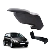 Hyundai Getz 2003 Delmesiz Çelik Ayaklı Siyah Kolçak Kol Dayama thumbnail 1