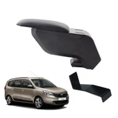 Dacia Lodgy 2021 Delmesiz Çelik Ayaklı Siyah Kolçak Kol Dayama thumbnail 1