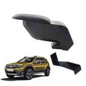 Dacia Duster 2018 Delmesiz Çelik Ayaklı Siyah Kolçak Kol Dayama thumbnail 1