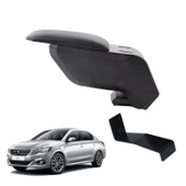 Peugeot 301 2017 Delmesiz Çelik Ayaklı Siyah Kolçak Kol Dayama thumbnail 1