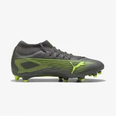 ULTRA 5 PLAY+ FG/AGMatte Aged Silver-Yellow Alert-Puma Aged - 1