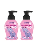vione 2 Adet Kız Çocuk Köpük Sabun 250 Ml - 1