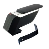 Fiat Doblo 1 Safeline 2008 Premium HQ Lüks Delmesiz Çelik Ayaklı Gri-Siyah Kolçak thumbnail 1