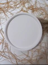 YUVARLAK TABAK BEYAZ thumbnail 2