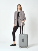 Pierre Cardin Trolley Valiz Gri Kabin Boy 04PC7080-03-GRİ thumbnail 2