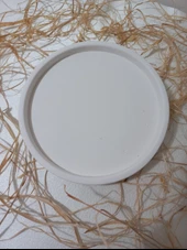YUVARLAK TABAK BEYAZ thumbnail 3