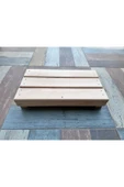 KAMBİYUM 10 cm Yükekliğinde Doğal Ahşap Step Tahtası - 1