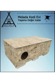 KADİMA Kadima Kedi Evi Dış Ortam Uygun Ahşap Kedi Evi OSB 100x50x40 cm - 3