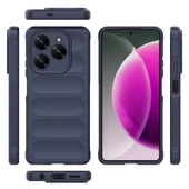 Tecno Spark 20 Pro 4G Kılıf Esnek TPU Oyuklu Arka Yüzey Tasarımlı Etnik Silikon Kılıf thumbnail 7