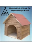 Sevinç Ticaret Ahşap Köpek Kulübesi Dış Mekan Köpek Kulübesi - 2
