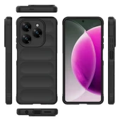 Tecno Spark 20 Pro 4G Kılıf Esnek TPU Oyuklu Arka Yüzey Tasarımlı Etnik Silikon Kılıf thumbnail 5