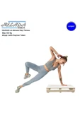 Melada Mobilya 10 Cm Yükseklikte Doğal Ahşaptan Ev Içi Kullanıma Uygun Kaymaz Tabanlı Step Tahtası 25 Cm X 50 Cm - 3