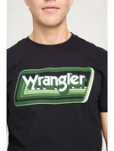 Wrangler Siyah Erkek Bisiklet Yaka Regular Fit T-Shirt W753EE001 thumbnail 4