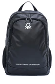 United Colors Of Benetton Unisex Okul, Günlük ve Seyahat Sırt Çantası - Siyah - 20870 thumbnail 2