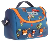 Kaukko Kids Isı Yalıtımlı, Silikon Aksesuarlı Beslenme Çantası - Lacivert Turuncu - Erkek Çocuk - L7259 thumbnail 1