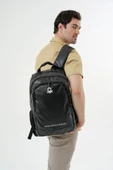 United Colors Of Benetton Unisex Okul, Günlük ve Seyahat Sırt Çantası - Siyah - 20870 thumbnail 6
