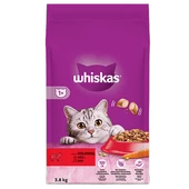 Whiskas Biftekli ve Sebzeli 3.8 kg Yetişkin Kedi Maması - 1