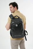 United Colors Of Benetton Unisex Okul, Günlük ve Seyahat Sırt Çantası - Siyah - 20870 thumbnail 5