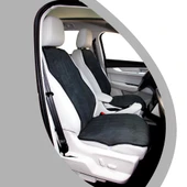 Bod Tesla Model Y Juniper Tay Tüyü Cepli Koltuk Koruyucu Kılıf İyon Serisi Siyah 2025-Sonrası thumbnail 2