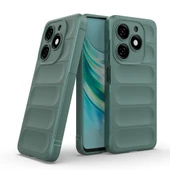 Tecno Spark 20C Kılıf Esnek TPU Oyuklu Arka Yüzey Tasarımlı Etnik Silikon Kılıf thumbnail 12