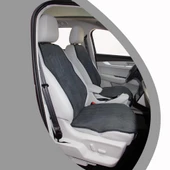 Bod Tesla Model Y Juniper Tay Tüyü Cepli Koltuk Koruyucu Kılıf İyon Serisi Füme 2025-Sonrası thumbnail 3