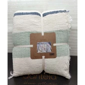 Dantela Gloria Soft Müslin Pamuk Anti-Alerjik Çift Kişilik Yatak Örtüsü (240x260) - 2