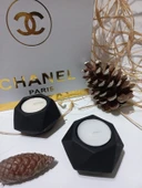 KÜÇÜK ALTIGEN İKİLİ MUMLUK SİYAH thumbnail 2