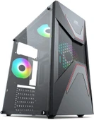 Power Boost VK-G3621C Rainbow Fanlı ATX Oyuncu Kasası Outlet thumbnail 1