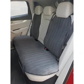 Bod Tesla Model Y Juniper Tay Tüyü Cepli Koltuk Koruyucu Kılıf İyon Serisi Füme 2025-Sonrası thumbnail 2