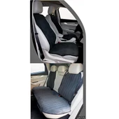 Bod Tesla Model Y Juniper Tay Tüyü Cepli Koltuk Koruyucu Kılıf İyon Serisi Siyah 2025-Sonrası thumbnail 1